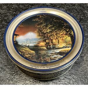 Vtg Schwan’s Limited Ed. Collector’s Tin 2002 “Highlight of the Neighborhood”